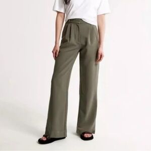 Abercrombie Sloane tailored wide leg pants